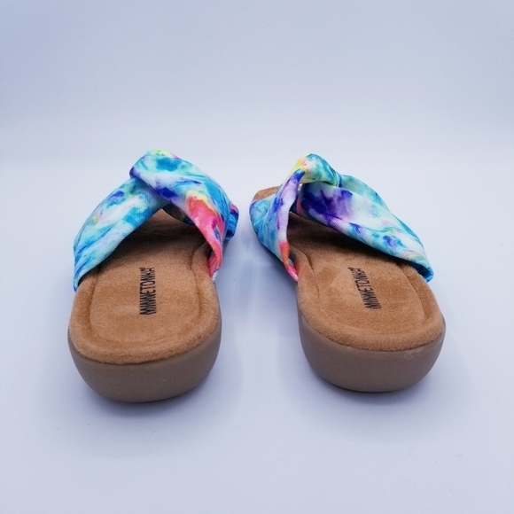Minnetonka Tie Dye Sarong Sandals NWOT size 7 - Picture 5 of 10